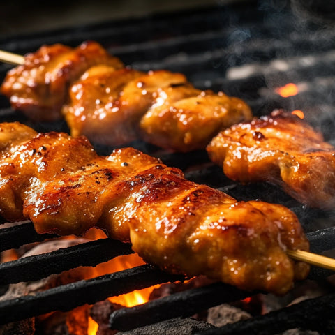prevent sticking for chicken grilling